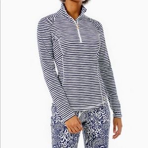 NWT Lilly Pulitzer Justine 1/4 zip pullover